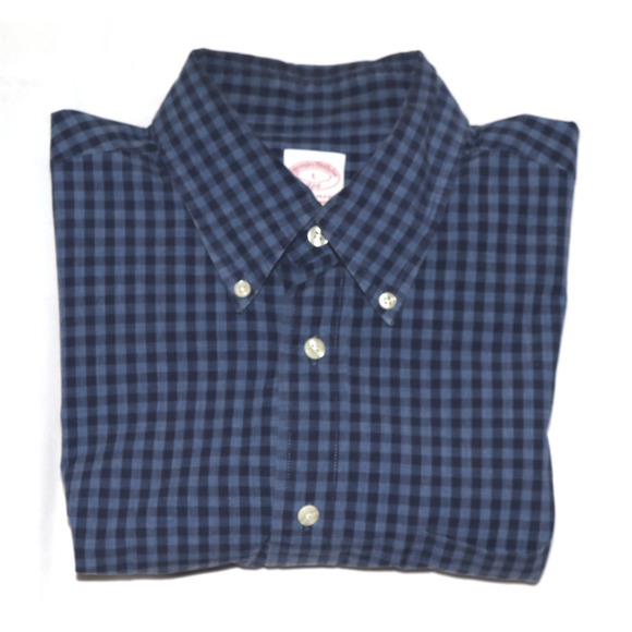 Brooks Brothers 346 Men's Long‎ Sleeve Button Down Shirt Size Large - Picture 6 of 7